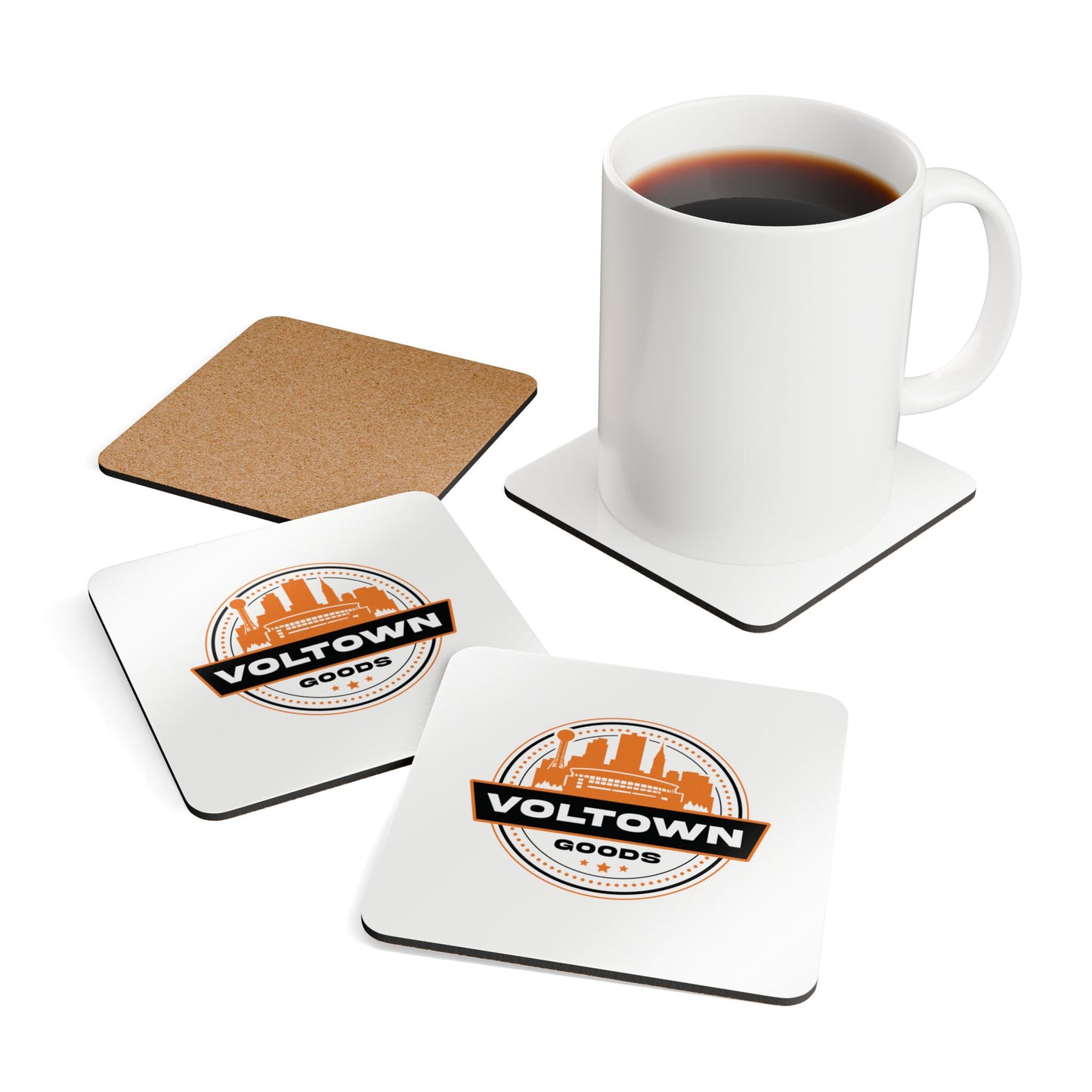 Corkwood Coaster Set