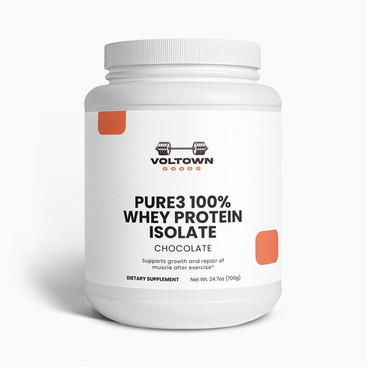 Pure3 100% Whey Protein Isolate (Chocolate)