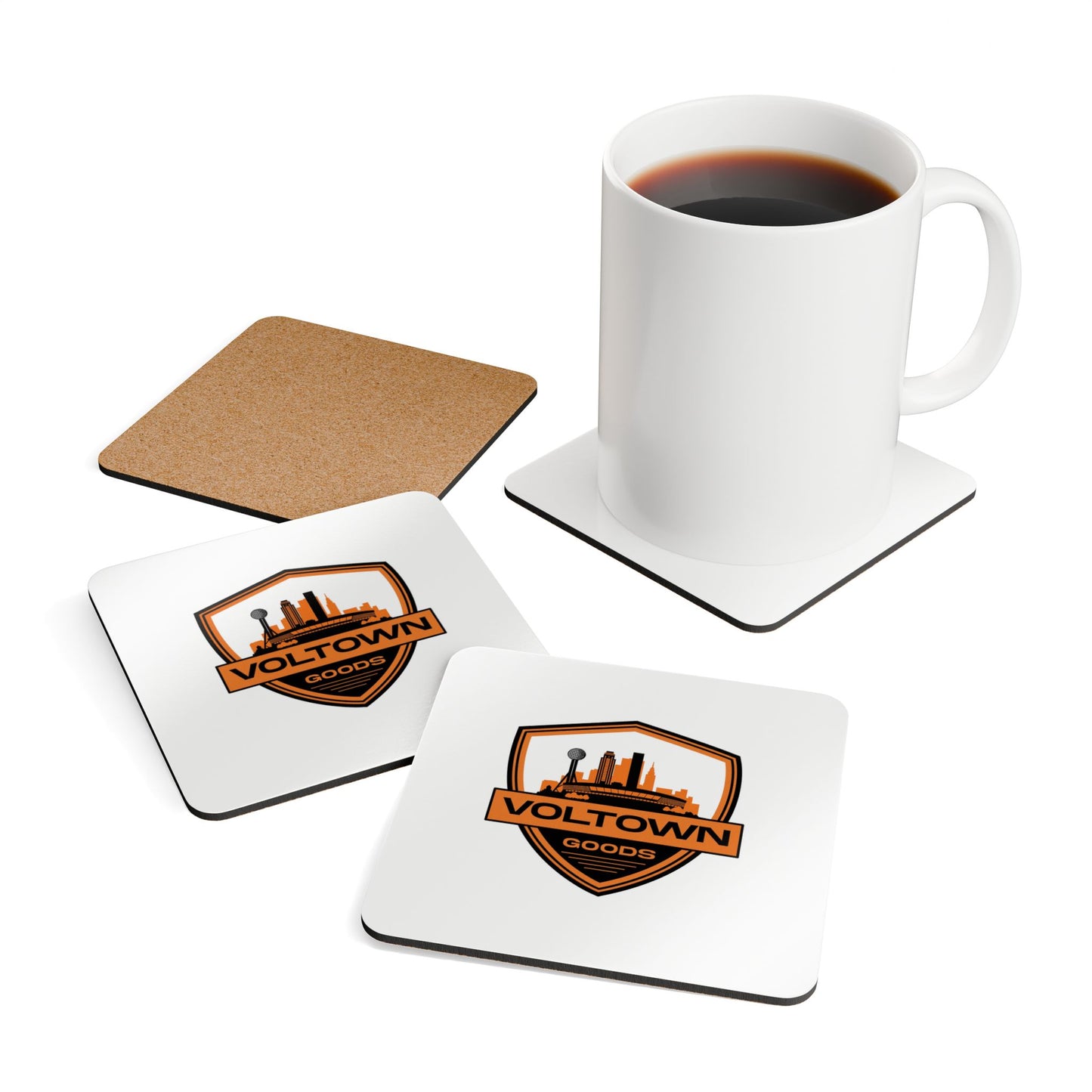 Corkwood Coaster Set